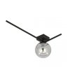 LAMPA SUFITOWA PLAFON CZARNY KLOSZ KULA EMIBIG IMAGO 1F BLACK/GRAFIT