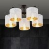 LAMPA SUFITOWA Z ABAŻURAMI EMIBIG JORDAN 5 WHITE/GOLD