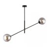 LAMPA WISZĄCA CZARNA KULE DO SALONU POKOJU EMIBIG LINEAR 2 BLACK/GRAFIT