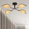 LAMPA SUFITOWA DO POKOJU SYPIALNI DEKORACYJNA EMIBIG GOMEZ 4 RATTAN