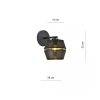EMIBIG MALIA K1 BLACK/GOLD