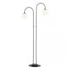 LAMPA PODŁOGOWA NOWOCZESNA KULE EMIBIG ARCHI LP2 BL OPAL oprawa oświetleniowa