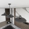 LAMPA WISZĄCA INDUSTRIALNA LOFT FOSTER 3 BLACK oprawa oświetleniowa
