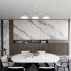 LAMPA WISZĄCA INDUSTRIALNA LOFT FOSTER 3 WHITE oprawa oświetleniowa