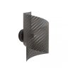 KINKIET DEKORACYJNY METALOWY EMIBIG SPIRAL BLACK oprawa oświetleniowa