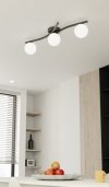 EMIBIG LAMPA SUFITOWA PLAFN KULE OPUS 3 BL OPAL oprawa oświetleniowa