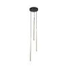 PIANO BLACK GOLD LAMPA WISZACA 3