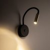 LAGOS BLACK/GOLD KINKIET 1 USB