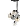 TK LIGHTING LAMPA CUBUS MIX LAMPA WISZACA 7 KOŁO