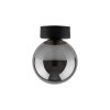 TK LIGHTING LAMPA ESTERA BLACK KINKIET 1