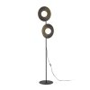 SLATE BLACK GLASS LAMPA PODŁOGOWA 2XG9