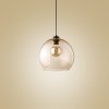 TK LIGHTING CUBUS LAMPA WISZĄCA 1 PŁ BURSZTYN