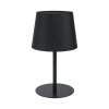 TK LIGHTING MAJA BLACK 2936 LAMPKA NOCNA CZARNA Z CZARNYM ABAŻUREM