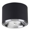 TK LIGHTING MORIS BLACK LAMPA SUFITOWA 1 PŁ