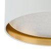 TK LIGHTING BILBAO WHITE/GOLD 3379 LAMPA SUFITOWA PLAFON BIAŁO ZŁOTY ABAŻUR 45CM