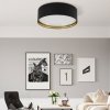 TK LIGHTING BILBAO BLACK/GOLD 3432 LAMPA SUFITOWA PLAFON CZARNO ZŁOTY DUŻY 60CM