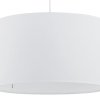 TK LIGHTING RONDO WHITE 3460 LAMPA WISZĄCA BIAŁA BIAŁY ABAŻUR 30CM