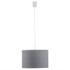 TK LIGHTING RONDO GRAY 3463 LAMPA WISZĄCA SZARY ABAŻUR
