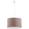 TK LIGHTING RONDO CAPPUCCINO 3467 LAMPA WISZĄCA BRĄZOWY ABAŻUR