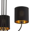 TK LIGHTING TORENS BLACK LAMPA SUFITOWA 3 PŁ