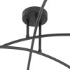 TK LIGHTING HELIX BLACK LAMPA SUFITOWA 6 PŁ
