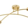 TK LIGHTING HELIX  GOLD LAMPA SUFITOWA 4 PŁ