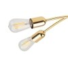 TK LIGHTING HELIX  GOLD LAMPA SUFITOWA 4 PŁ
