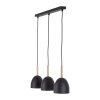 TK LIGHTING NORD BLACK 4871 LAMPA WISZĄCA CZARNA NAD STÓŁ METALOWA ZE ZŁOTYM