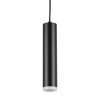 TK LIGHTING LAMPA JET BLACK LAMPA WISZĄCA 1* GU10