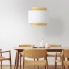 TK LIGHTING BOHO NEW WHITE 5653 LAMPA WISZĄCA BIAŁA RAFI NATURALNA EKO