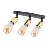 TK LIGHTING 5680 TOP GOLD LAMPA SUFITOWA PLAFON SPOT CZARNO ZŁOTY