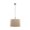 TK LIGHTING DEVA NATURE 6107 LAMPA WISZĄCA Z ABAŻUREM BRĄZOWA EKO NATURAL
