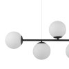 TK LIGHTING CELESTE 6219 LAMPA WISZĄCA CZARNA KLOSZE KULE BIAŁE