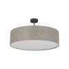 TK LIGHTING RONDO LINEN 6248 LAMPA SUFITOWA PLAFON LNIANY ABAŻUR 60CM NATURAL EKO