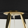 TK LIGHTING LAMPA UMBERTO BLACK GOLD LAMPA PODŁOGOWA 1