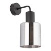 TK LIGHTING SIERRA BLACK 6652 KINKIET CZARNY KLOSZ GRAFITOWY