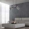 TK LIGHTING ESTERA BLACK 6707 LAMPA WISZĄCA CZARNA SZKLANE KLOSZE KULE GRAFITOWE