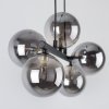 TK LIGHTING ESTERA BLACK 6707 LAMPA WISZĄCA CZARNA SZKLANE KLOSZE KULE GRAFITOWE