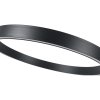LIGHT PRESTIGE MIDWAY LP-033/1P S BK TRIANGLE LAMPA WISZĄCA CZARNA MATOWA RING KOŁO OBRĘCZ DUŻA 60CM