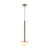 Lampa wisząca Bolita mała 1xG9 różowe złoto LP-048/1PS GR