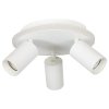 LAMPA SUFITOWA PLAFON LED BIAŁY REGULOWANY RELFLEKTOR NOWOCZESNA DO SALONU KUCHNI SYPIALNI LIGHT PRESTIGE PARMA LP-0612/3C Round WH