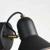 KINKIET CZARNY Z WŁĄCZNIKIEM NOWOCZESNY METALOWY DO SYPIALNI SALONU LIGHT PRESTIGE ASTAMA LP-1122/1W BK