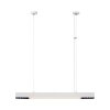 Lampa wisząca Cali M LED CCT Tuya biała LP-1301/1P M WH Smart