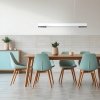 Lampa wisząca Cali M LED CCT Tuya biała LP-1301/1P M WH Smart