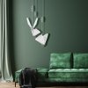LIGHT PRESTIGE LAMPA WISZĄCA CHROM MOTYLE WAŻKI LED NOWOCZESNA LP-1715/3P CH