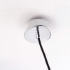 LAMPA WISZĄCA KULA CHROM SREBRNA 30CM SZKLANA LIGHT PRESTIGE PALLA LP-2844/1P CH
