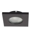 OPRAWKA HALOGENOWA WPUSZCZANA OCZKO KWADRATOWE HERMETYCZNE CZARNE DO ŁAZIENKI LIGHT PRESTIGE LAGOS IP65 IP65 LP-440/1RS BK square