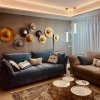 LAMPA WISZĄCA LED KULA ZŁOTA DUŻA 40CM DO SALONU  POKOJU BARWA CIEPŁA 3000K LIGHT PRESTIGE TREVISO LP-798/1P L3 GD