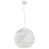 LAMPA WISZĄCA BIAŁA KULA DEKORACYJNA DO POKOJU SYPIALNI LIGHT PRESTIGE REUS  LP-8069/1P L WH