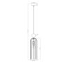 LAMPA WISZĄCA ZŁOTA Z BURSZTYNOWYM KOLSZEM GLAMOUR DO SALONU SYPIALNI JADALNI LIGHT PRESTIGE PIEGA LP-939/1P amber
